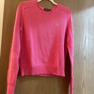 Pink sweater